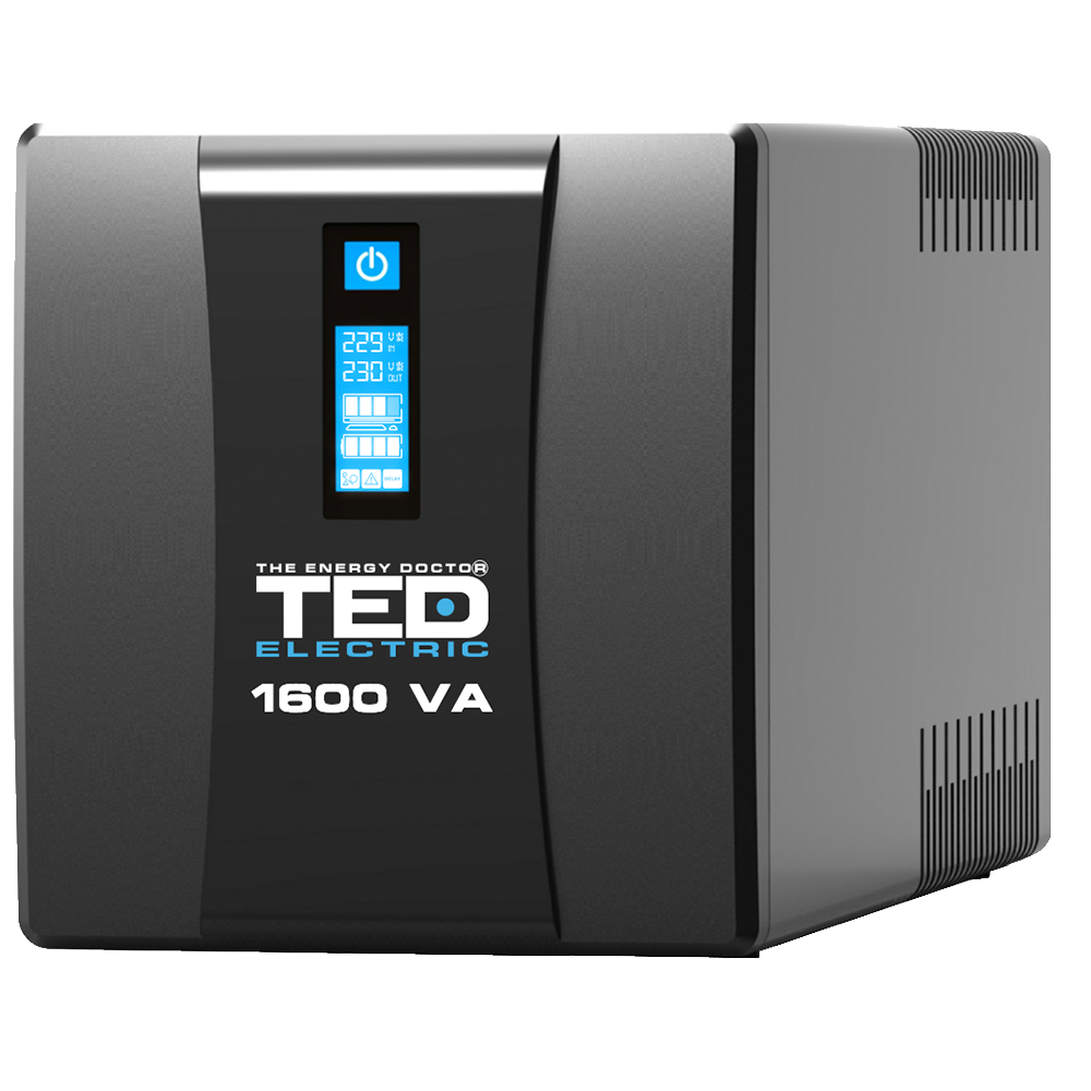 UPS 1600VA 900W Line Interactive TED Electric