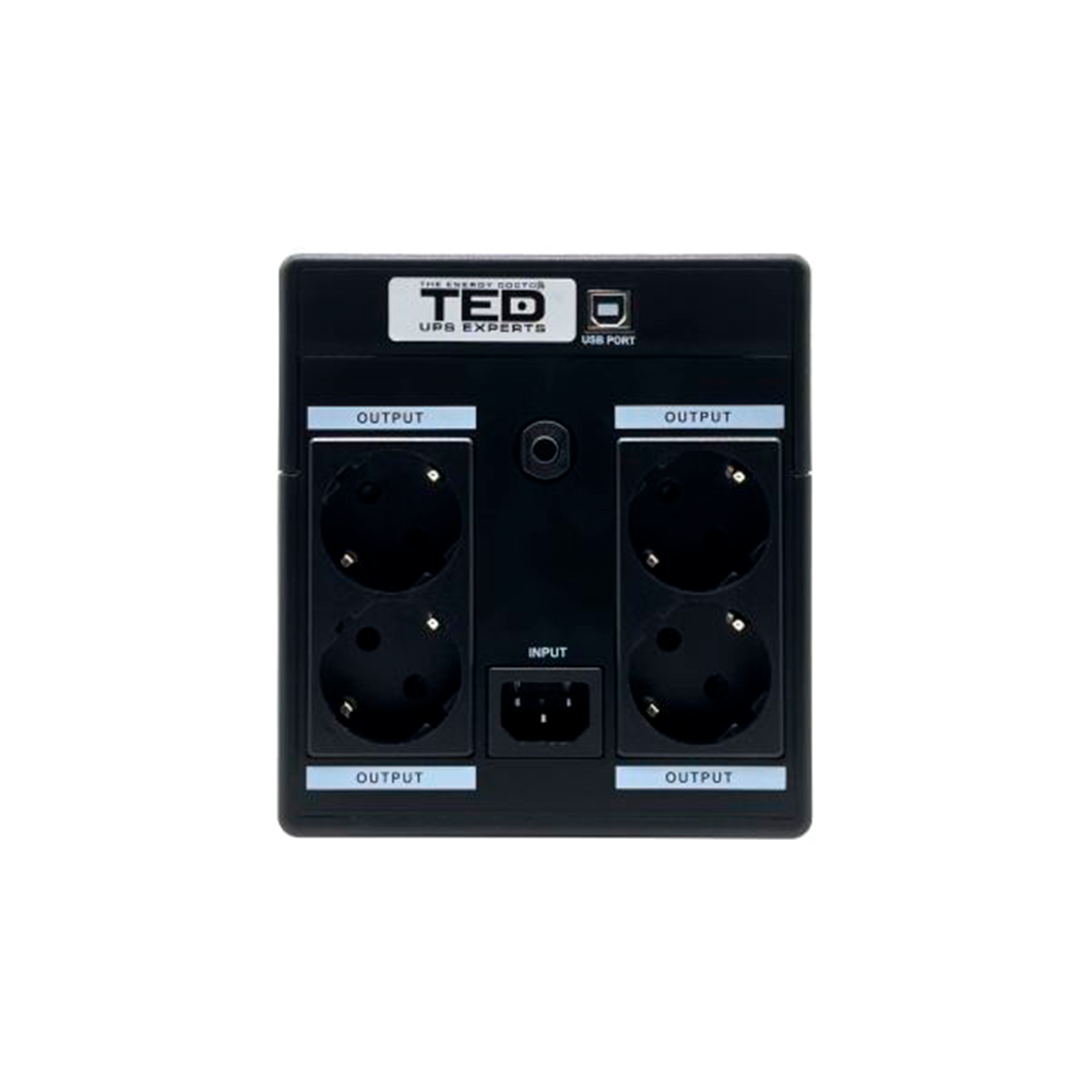 UPS 1600VA 900W Sisteme Supraveghere Line Interactive TED Electric