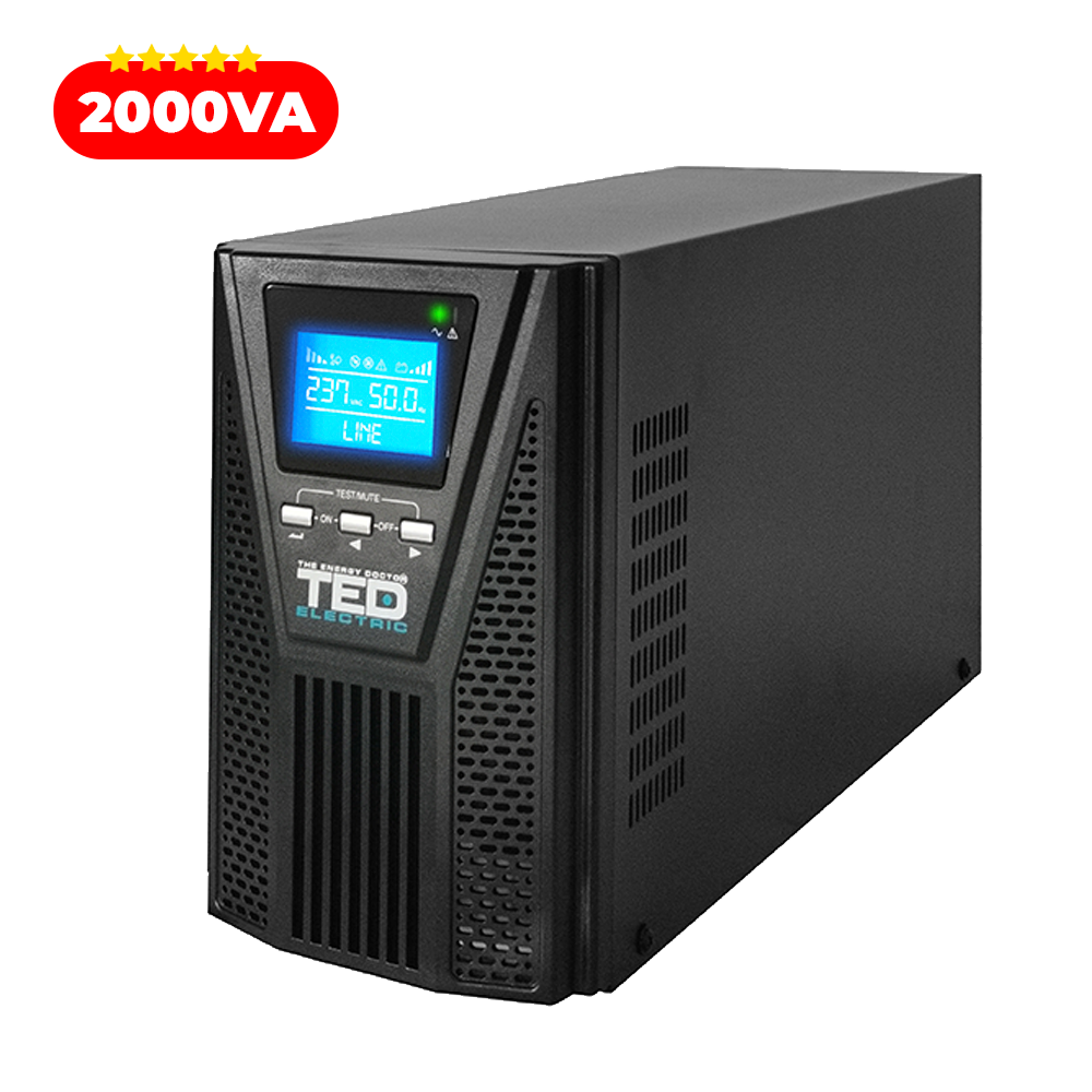 UPS 2000VA 1800W TED Electric