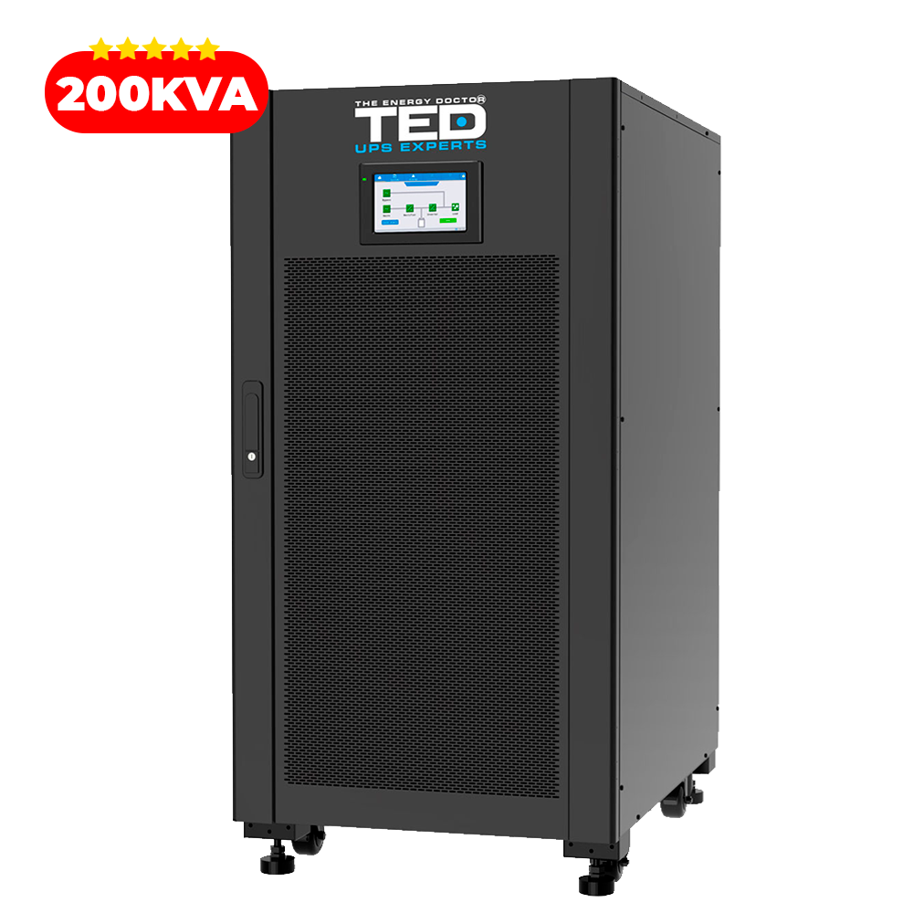 UPS 200KVA 200kW 400V Trifazat Online Dubla Conversie TED Electric TED006240