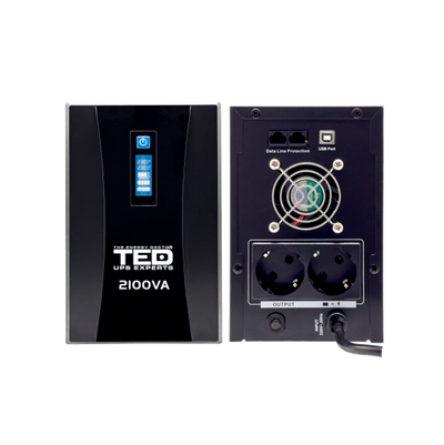 UPS 2100VA 1200W Camere Supraveghere TED Electric