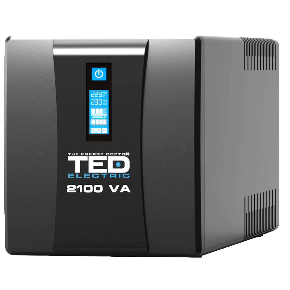 UPS 2100VA 1200W Line Interactive TED Electric