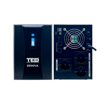 UPS 2200VA 1250W Camere Supraveghere TED Electric