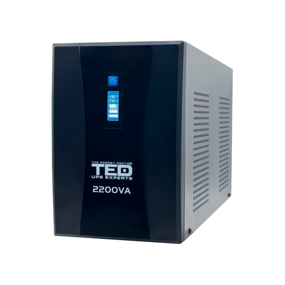 UPS 2200VA 1250W PC Calculator TED Electric