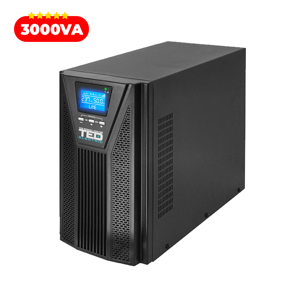 UPS 3000VA 3KVA 2700W TED Electric