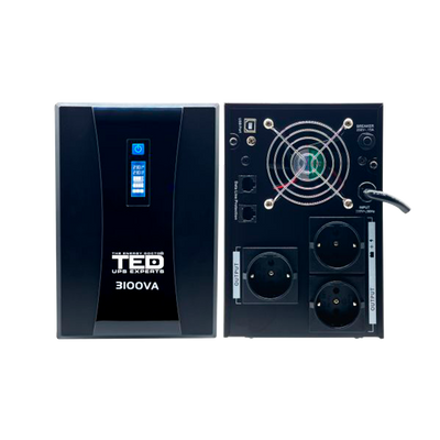 UPS 3100VA 1800W Camere Supraveghere TED Electric 