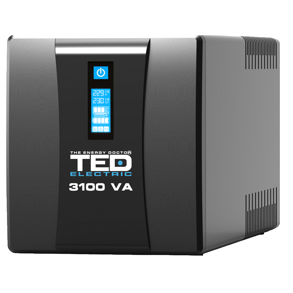 UPS 3100VA 1800W Line Interactive TED Electric 