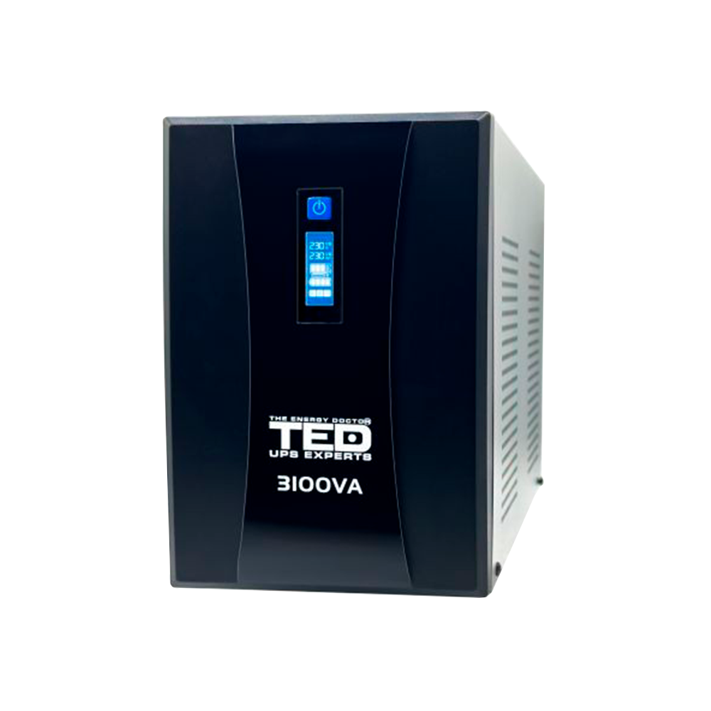 UPS 3100VA 1800W PC Calculator TED Electric 