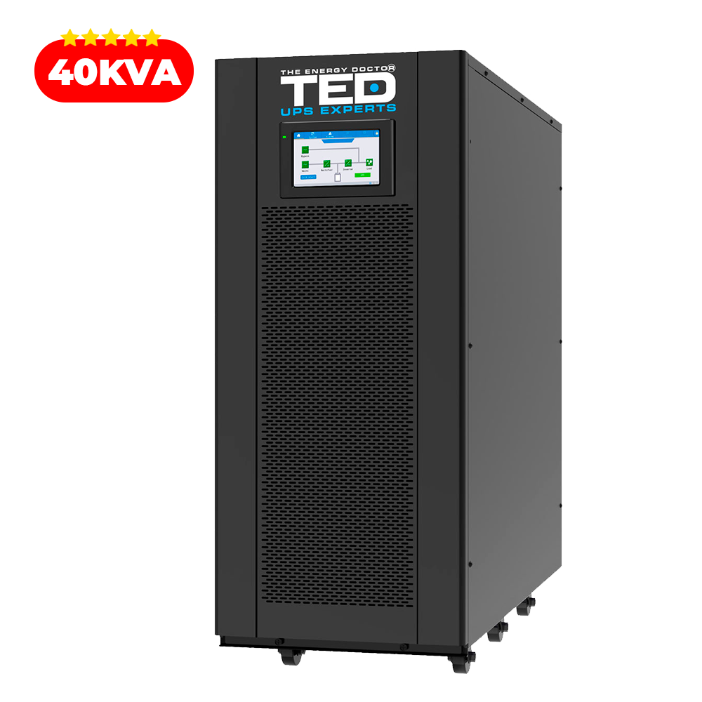 UPS 40KVA 40kW 400V Trifazat Online Dubla Conversie TED Electric TED004277