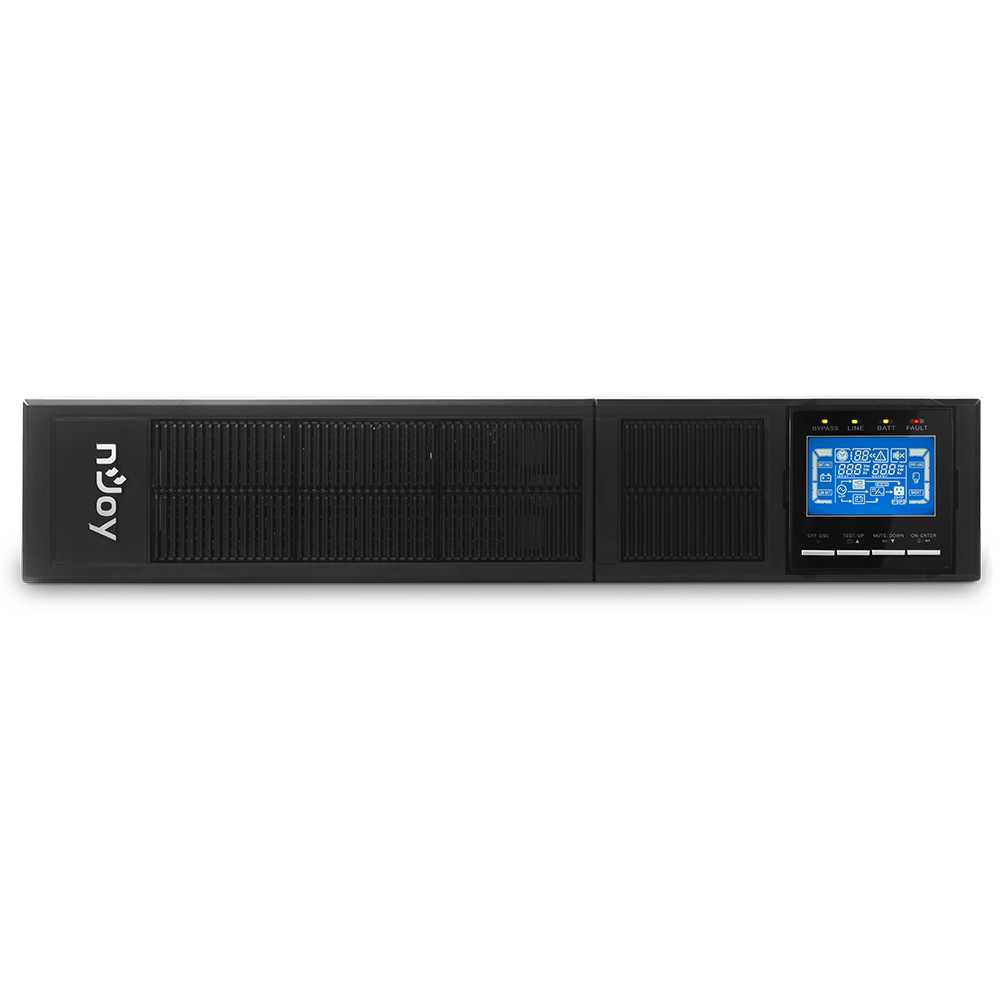 UPS 6KVA 6kW rackabil si tower Smart Online Dubla Conversie nJoy Balder ecran display cu leduri