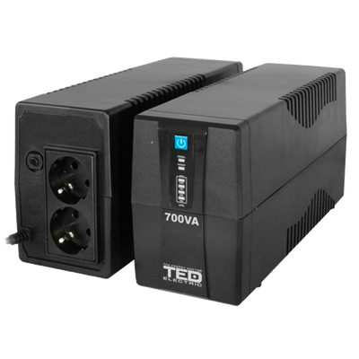 UPS 400W 700VA Line Interactive LED TED Electric TED003966