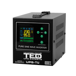 UPS Centrala Termica 500VA 300W Litiu LiFePO4