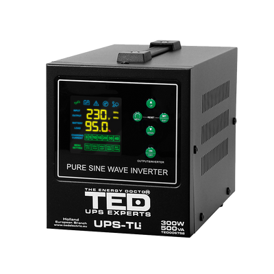 UPS Centrala Termica 500VA 300W Litiu LiFePO4