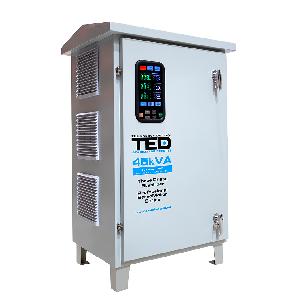 Stabilizator Tensiune 36kW 45KVA Exterior Trifazic TED Electric TED007483
