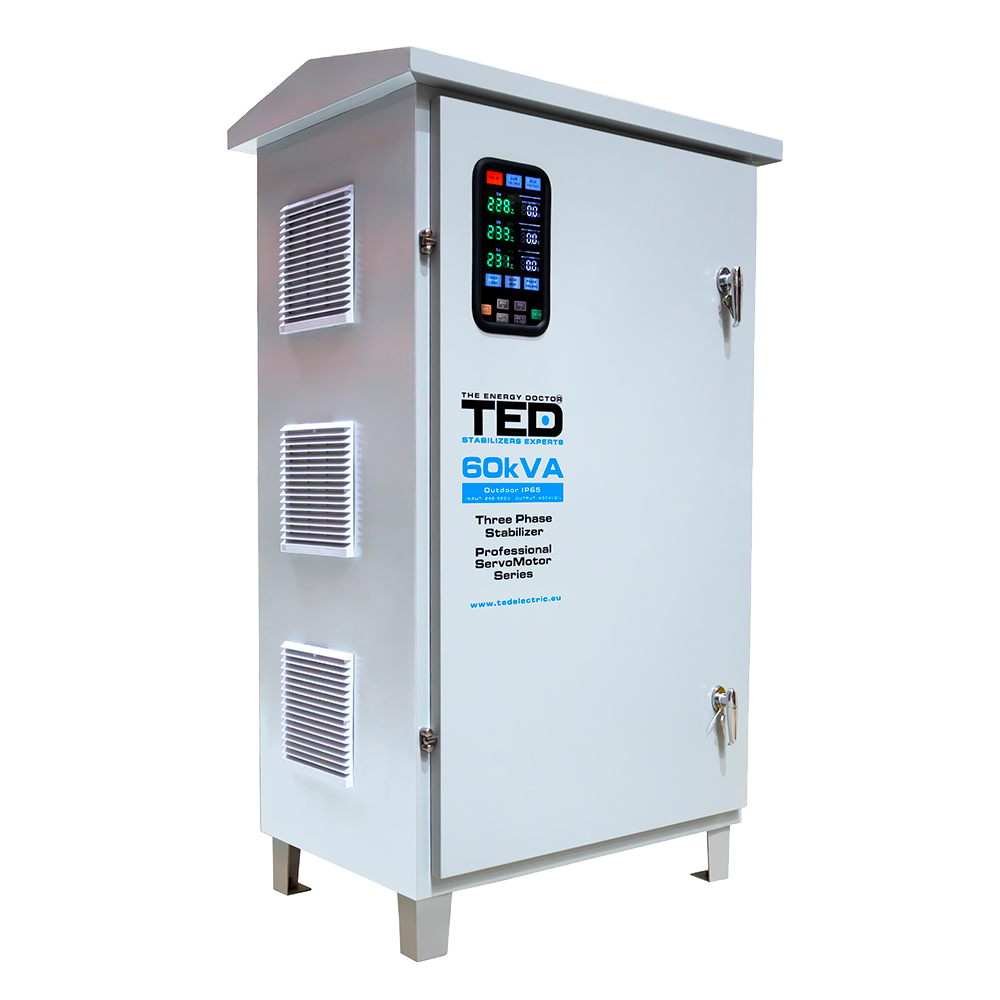 Stabilizator Tensiune 48kW 60KVA Exterior Trifazic TED Electric TED007490